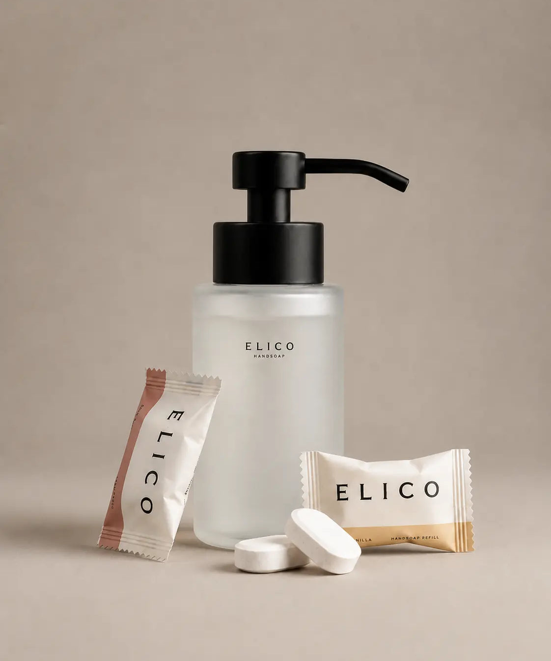 Elico håndsåpe startkit Frosted