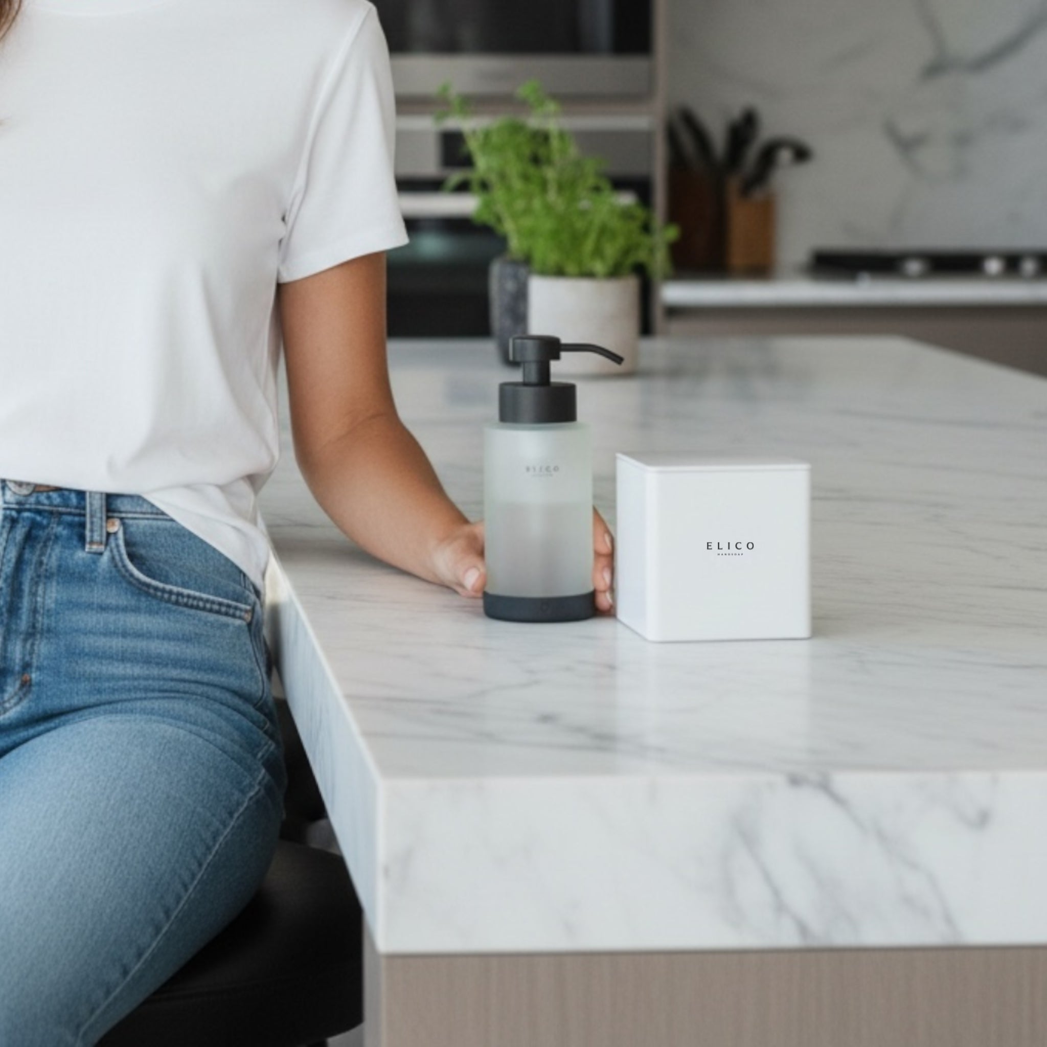 Elico Refill Container – White